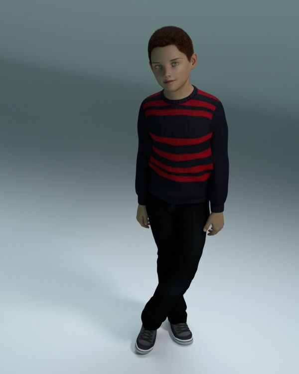 My Ryan shape using Growing Up Morphs